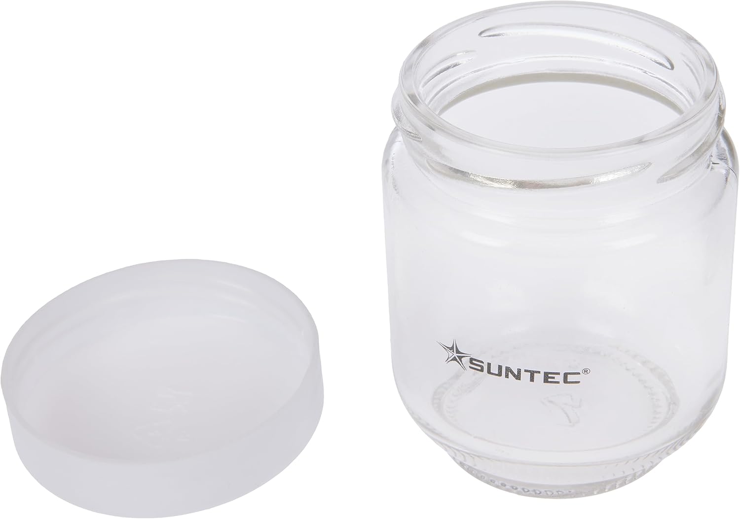 SUNTEC Joghurtmaker Gläser-Set YOG-CUP-6-SET-8687 [Zubehör-Set mit 6 Glasbehältern à 170 ml, inkl. Deckel, passend für Joghurtmaker YOG-8571 easy + YOG-8588 digital]