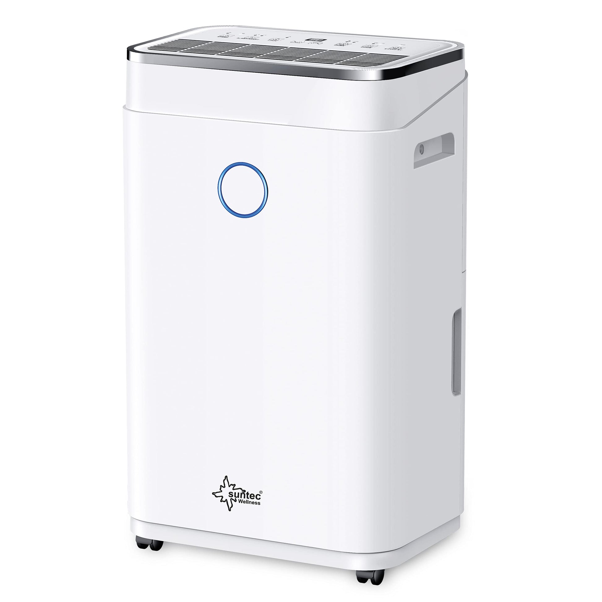 SUNTEC DryFix 20 Lumio Dehumidifier - For Rooms up to 63 m2 or 150 m3 - Room Dehumidifier with 20 L/Day Dehumidification - 3-in-1 Dehumidifier + Air Purifier + Tumble Dryer - Mobile and Electric