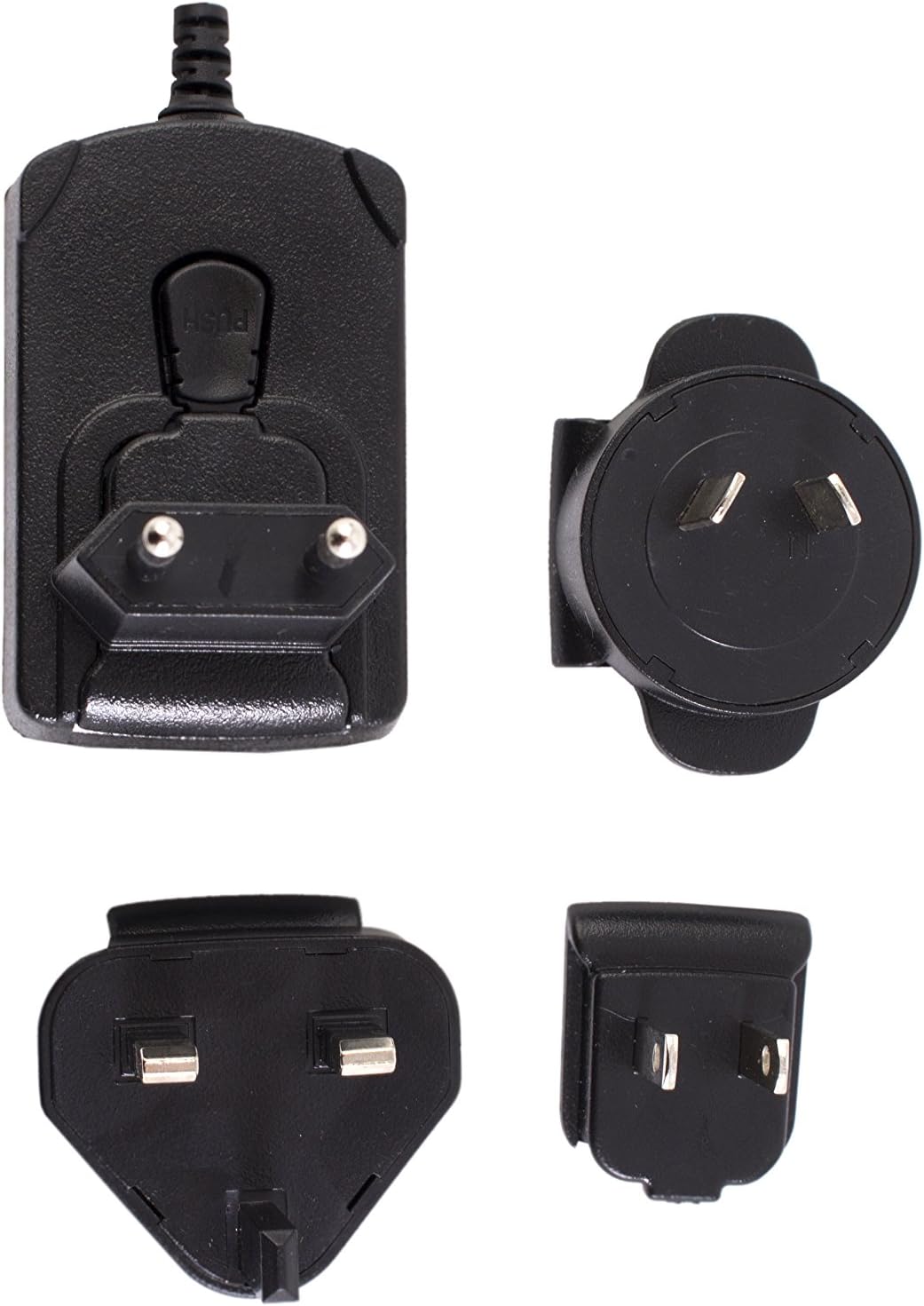 SUNTEC Luftbefeuchter Monsun Travel [Regulierung der Luftfeuchtigkeit, für Allergiker geeignet, inkl. 4 Reisestecker-Adapter]