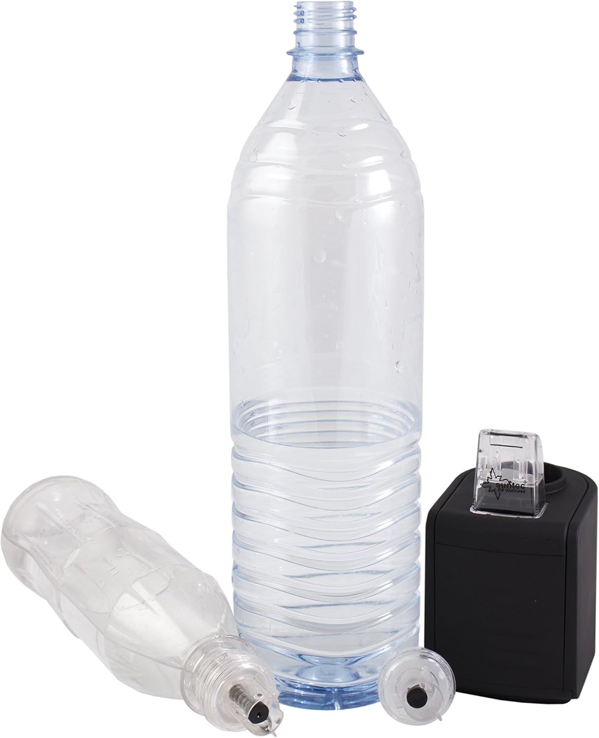 SUNTEC Luftbefeuchter Monsun Travel [Regulierung der Luftfeuchtigkeit, für Allergiker geeignet, inkl. 4 Reisestecker-Adapter]