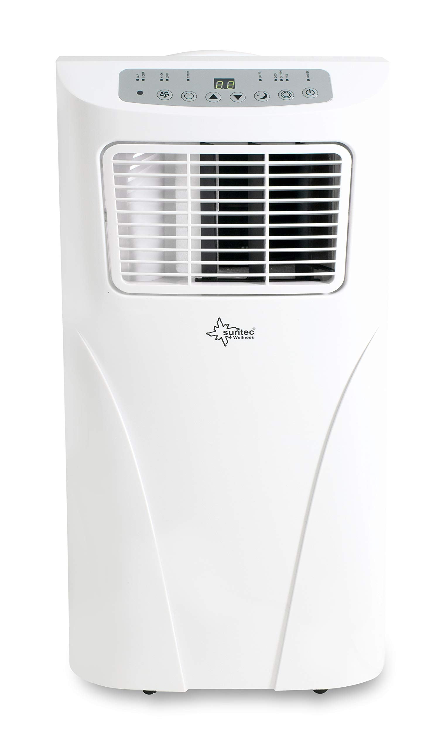 SUNTEC Impuls 3.5 Eco R290 App Mobile Air Conditioner Quiet with Smart App Control, Dehumidifier for Rooms up to 60 m² Mobile Cooling & Heating for Home - 12,000 BTU - 3,517 W