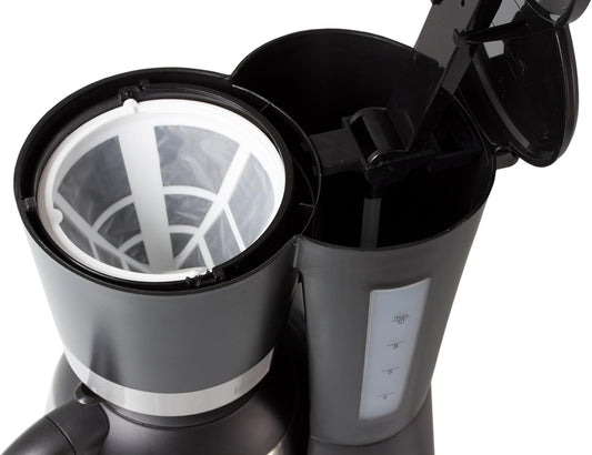 Suntec Wellness Suntec Filter Kaffeemaschine kam-9004 UK Plug [mit Timer Programmierung + antidrop Funktion, Vakuum Krug (1,0 l), max. 800 Watt]