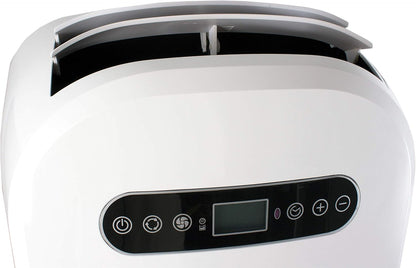 SUNTEC mobiles lokales Klimagerät ENERGIC 9.0 ECO A+ R290 [Für Räume bis 48 m³(~20 m²), Kühlen + Entfeuchten, 9.000 BTU/h, Energieeffizienzklasse A+]