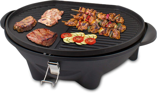 SUNTEC Abdeckhaube für BBQ-9462/9479 / 9486 | Grillabdeckung Wasserdicht | Schutzhülle für Elektrogrill | Passendes Zubehör für Ihren BBQ Grill | Abdeckung Wetterfest mit UV Schutz