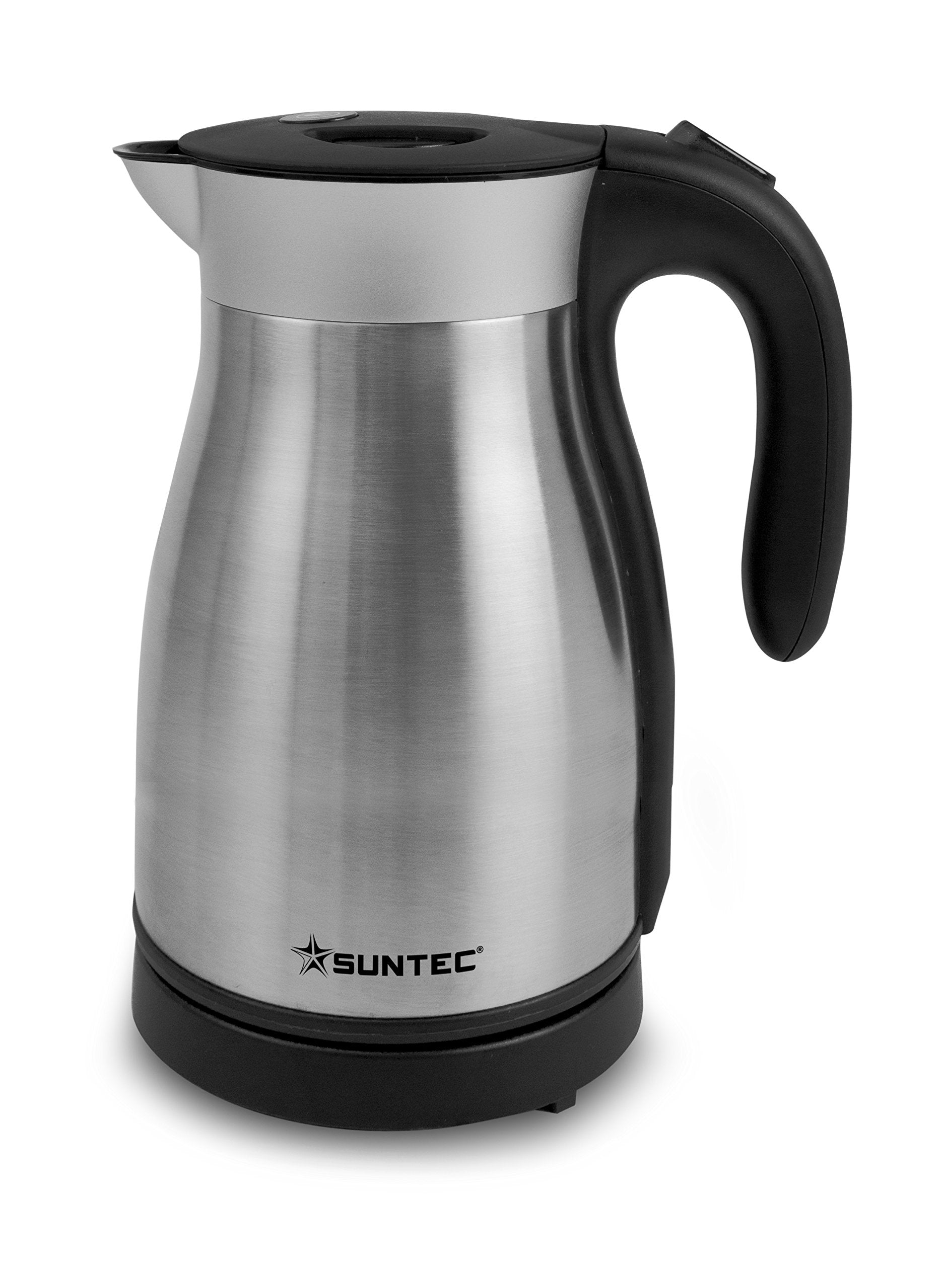 Suntec WAK-8304 Stainless Steel Kettle - Quick Boiling | 1.5 Litres | Powerful with Max 3100 Watt | Automatic Shut-Off | Removable Limescale Filter | with Lighting in Blue