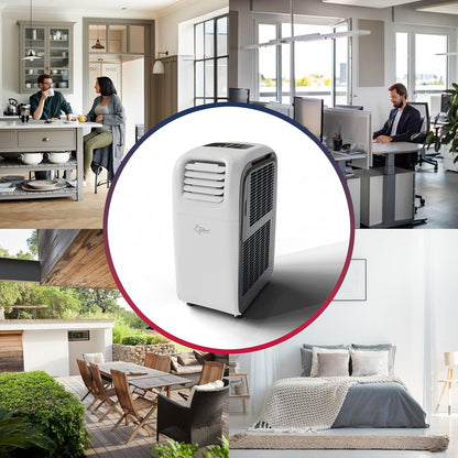 SUNTEC Mobiles lokales Klimagerät Transform 14.000 Eco R290 | geeignet für Räume bis 70 m2 | Kühler und Entfeuchter mit ökologischem Kühlmittel R290 | 14.000 BTU/h
